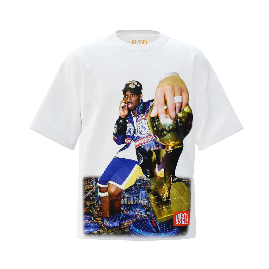 THE BEAN IS KING TEE WHITE (ANY 2 SHIRTS FOR $100! price updates at checkout)
