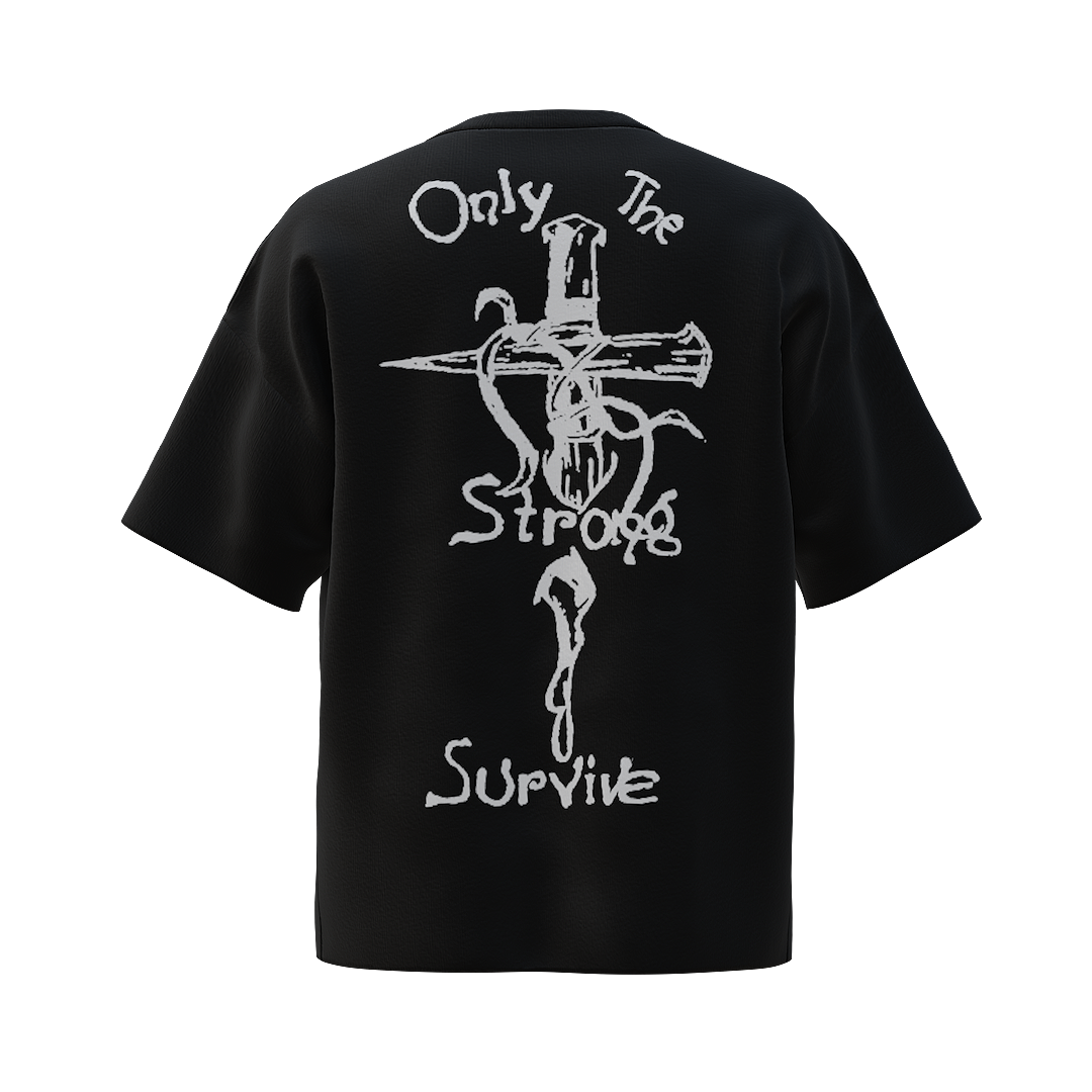 BUBBA CHUCK TEE BLACK (ANY 2 SHIRTS FOR $100! price updates at checkout)
