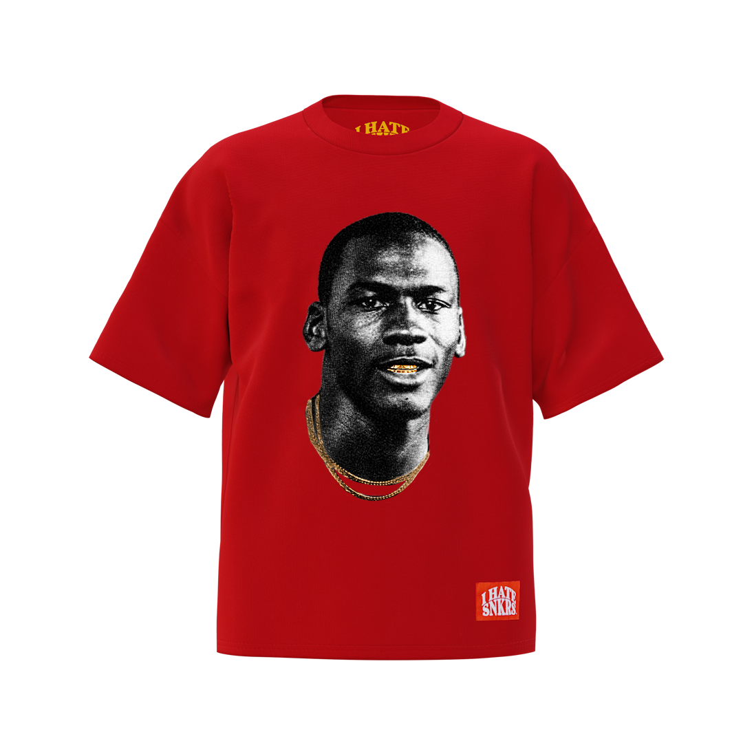 GOLD MOUTH TEE DARK RED (ANY 2 SHIRTS FOR $100! price updates at checkout)