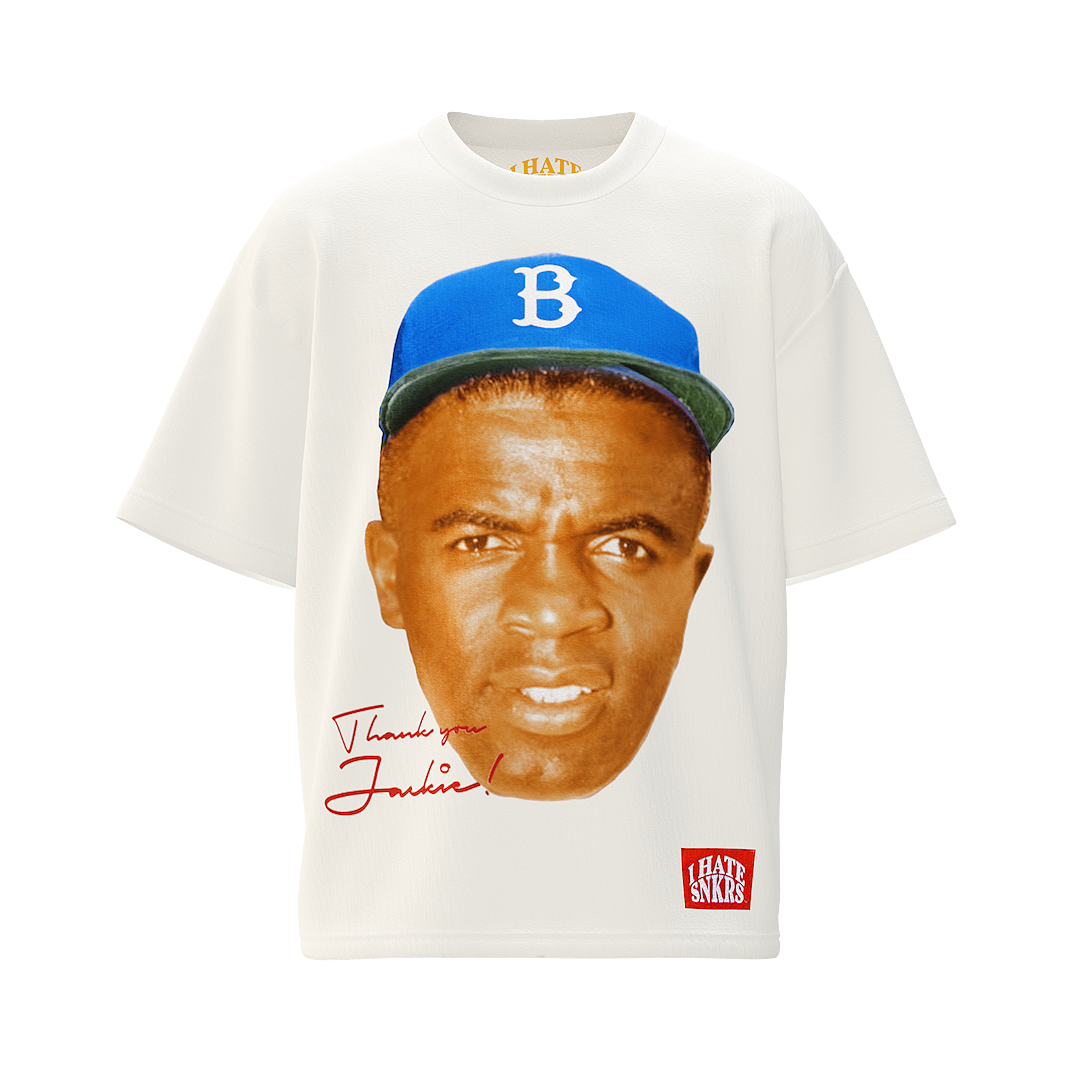 THANK YOU JACKIE TEE OFF WHITE (ANY 2 SHIRTS FOR $100! price updates at checkout)