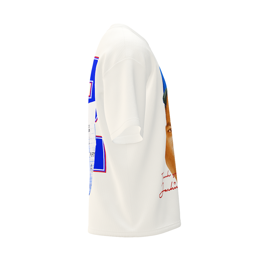 THANK YOU JACKIE TEE OFF WHITE (ANY 2 SHIRTS FOR $100! price updates at checkout)