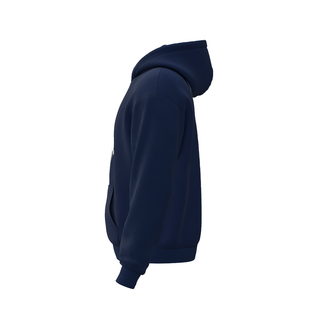 GOLD MOUTH NAVY HOODIE
