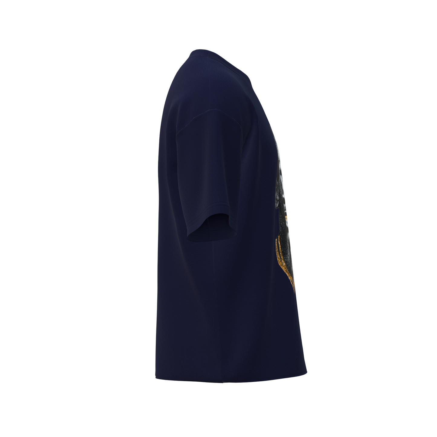 GOLD MOUTH TEE NAVY (ANY 2 SHIRTS FOR $100! price updates at checkout)