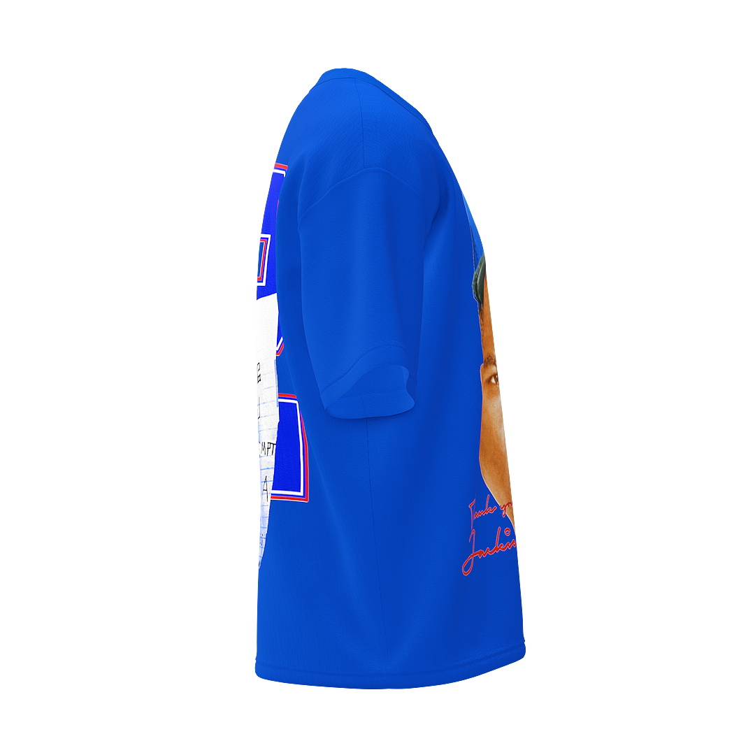 Thank You Jackie Tee Blue