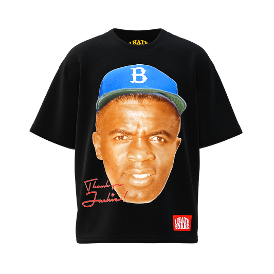 THANK YOU JACKIE TEE BLACK  (ANY 2 SHIRTS FOR $100! price updates at checkout)