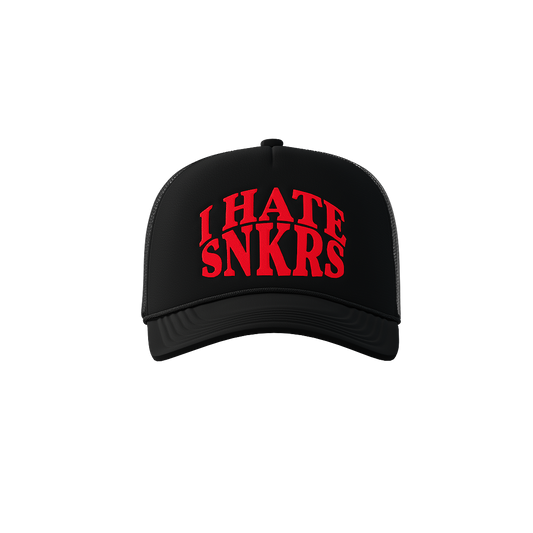 I Hate Snkrs Trucker Hat