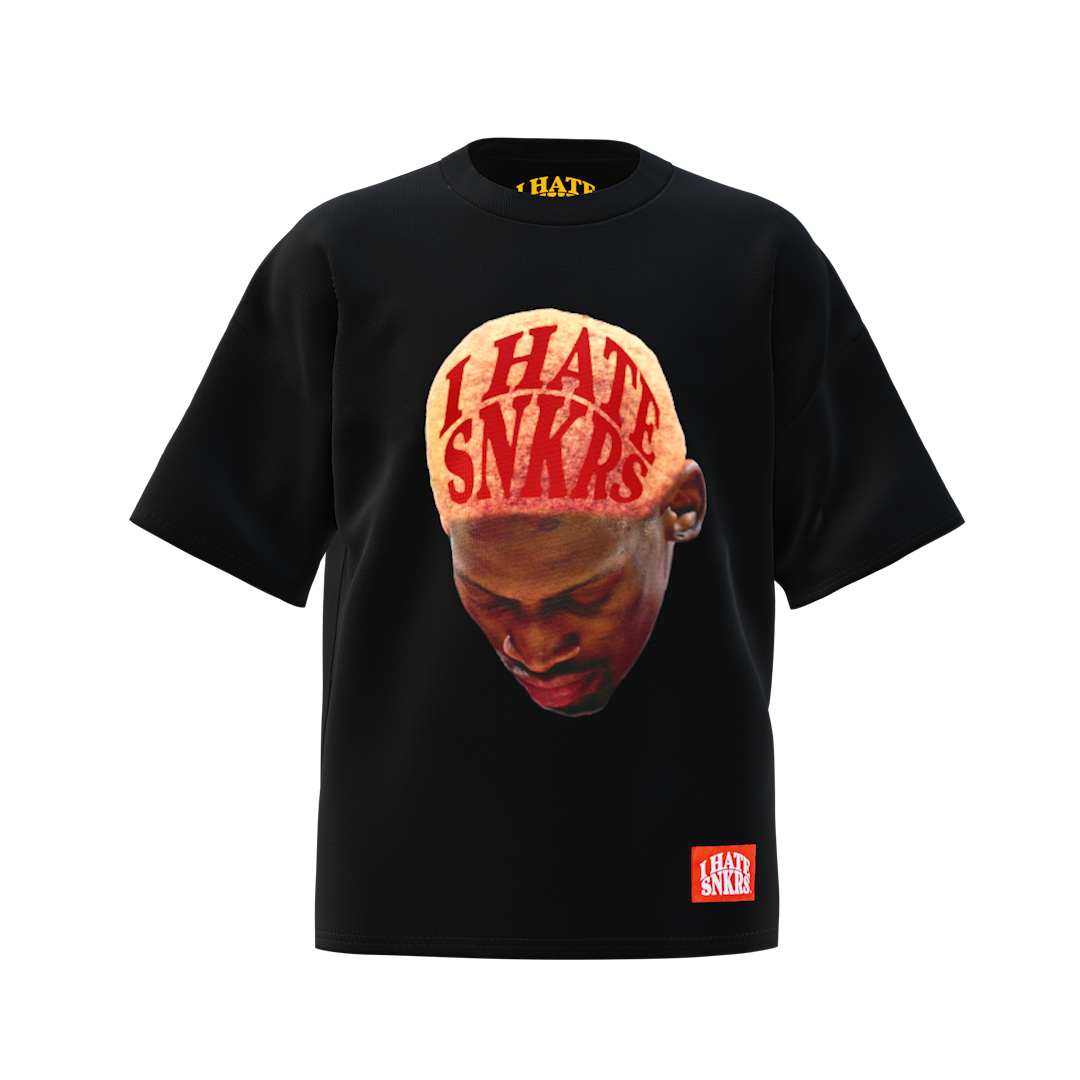 THE WORM TEE BLACK  (ANY 2 SHIRTS FOR $100! price updates at checkout)