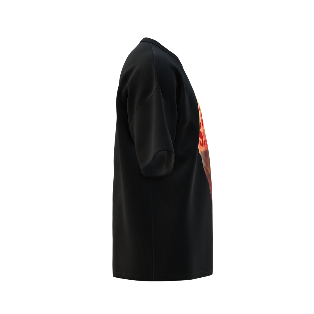 THE WORM TEE BLACK  (ANY 2 SHIRTS FOR $100! price updates at checkout)