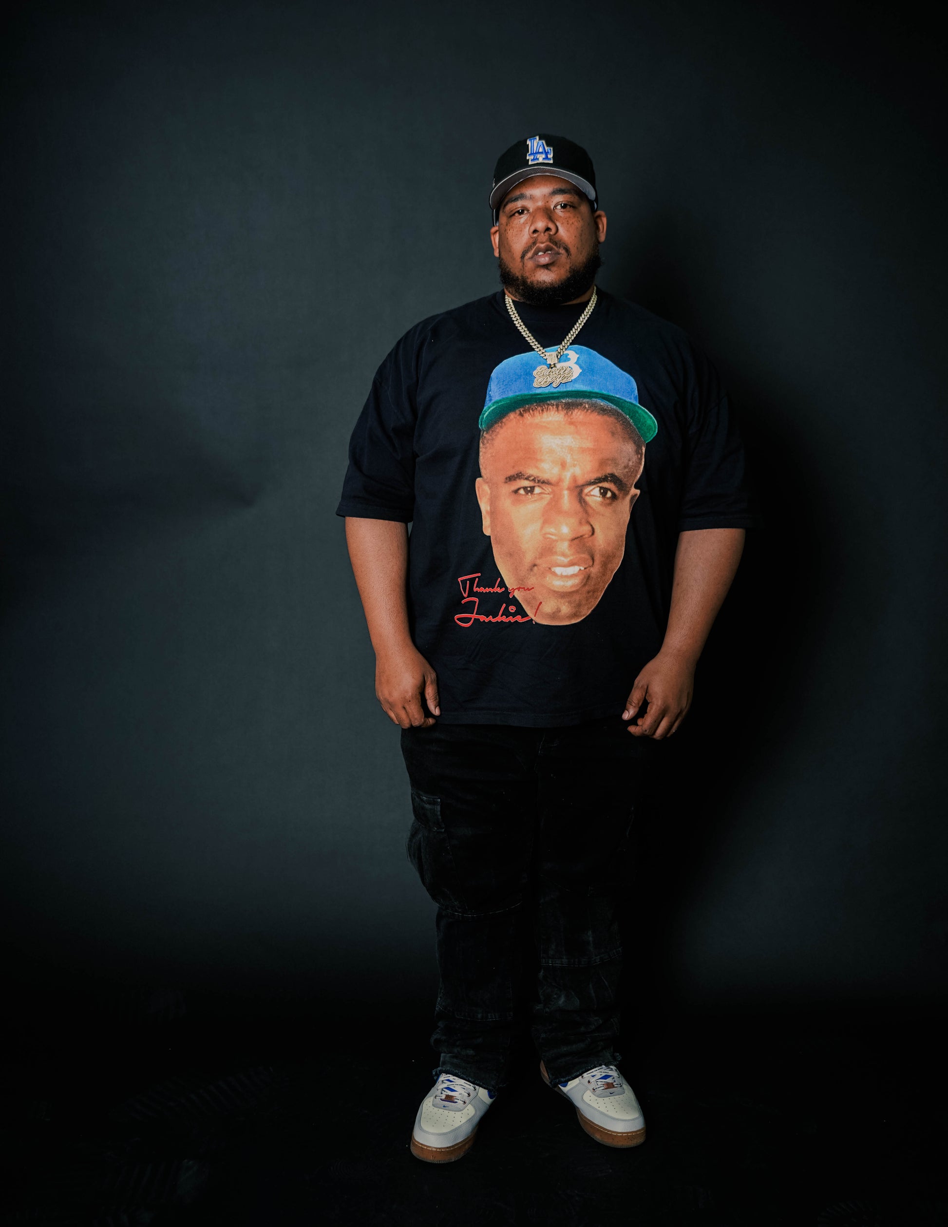 Thank You Jackie Tee Black