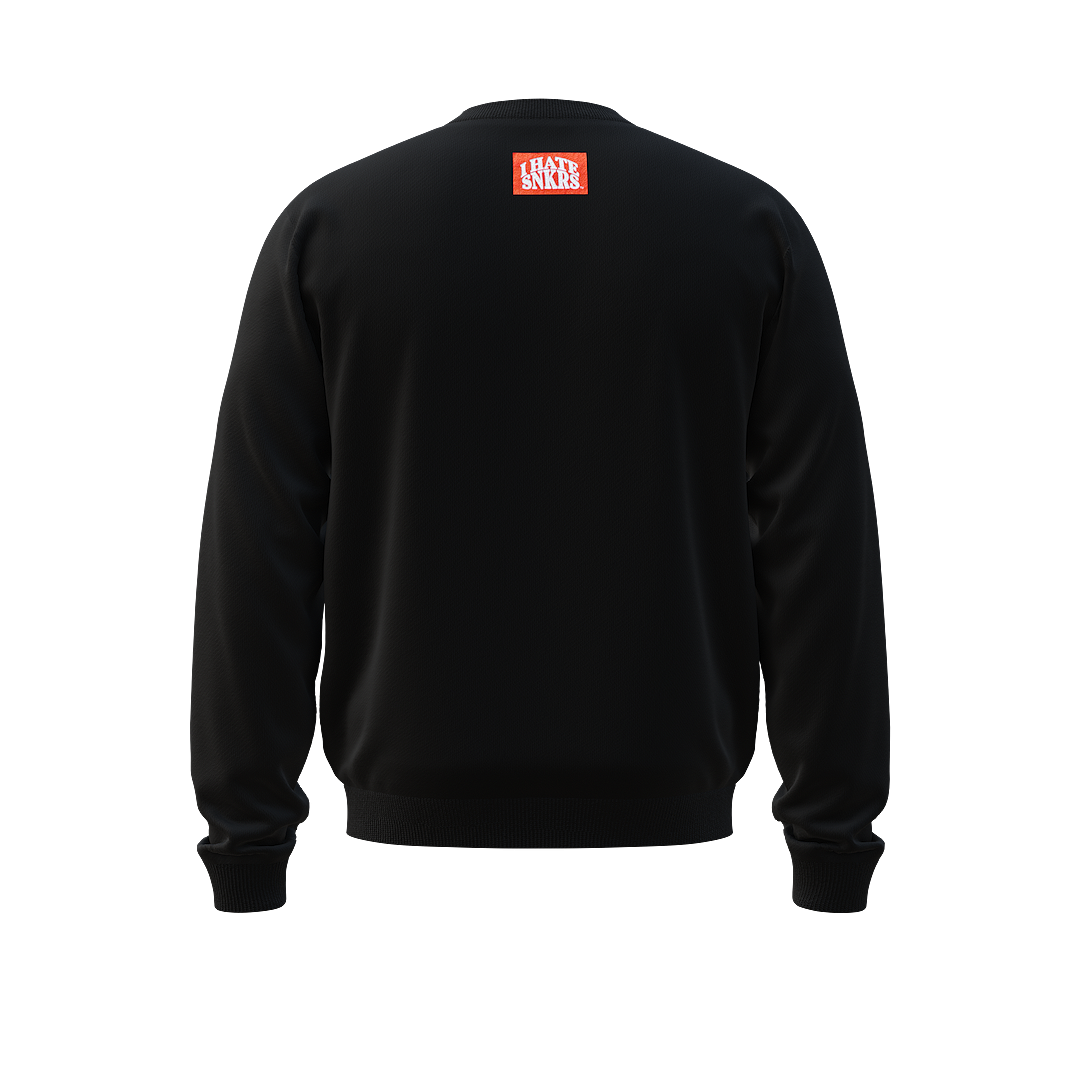 GOLD MOUTH CREWNECK BLACK