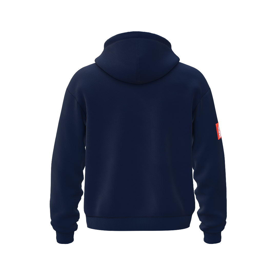 GOLD MOUTH NAVY HOODIE