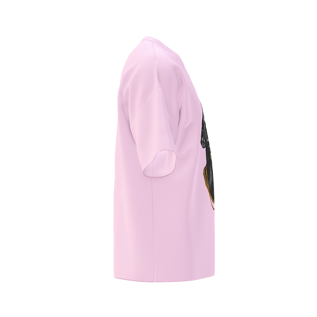 GOLD MOUTH TEE PINK  (ANY 2 SHIRTS FOR $100! price updates at checkout)