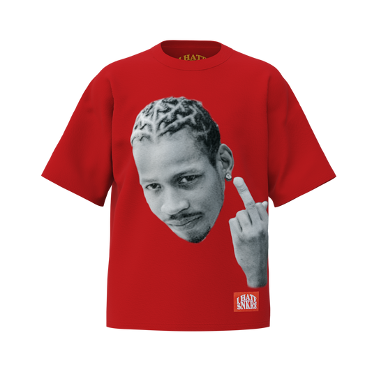 BUBBA CHUCK TEE RED  (ANY 2 SHIRTS FOR $100! price updates at checkout)
