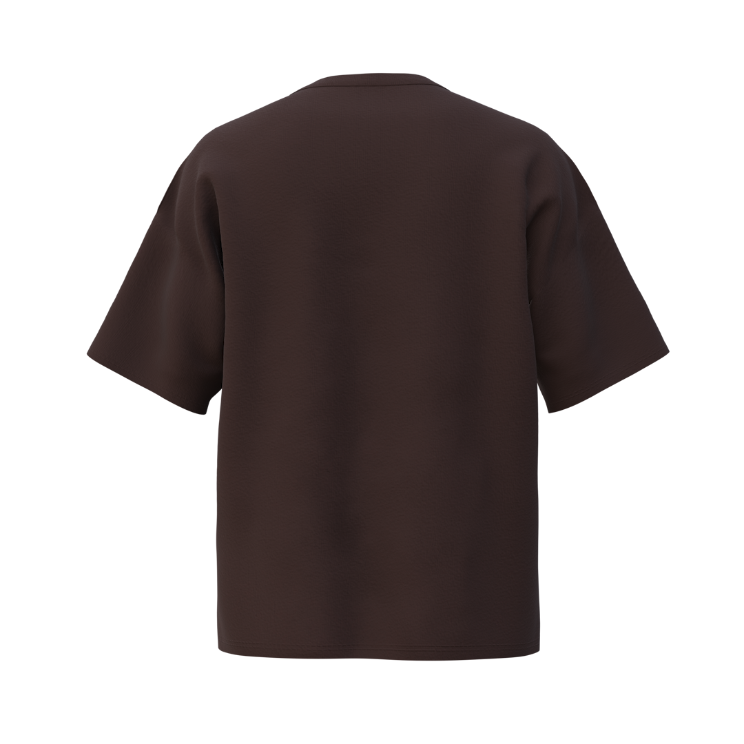 THE WORM TEE BROWN  (ANY 2 SHIRTS FOR $100! price updates at checkout)