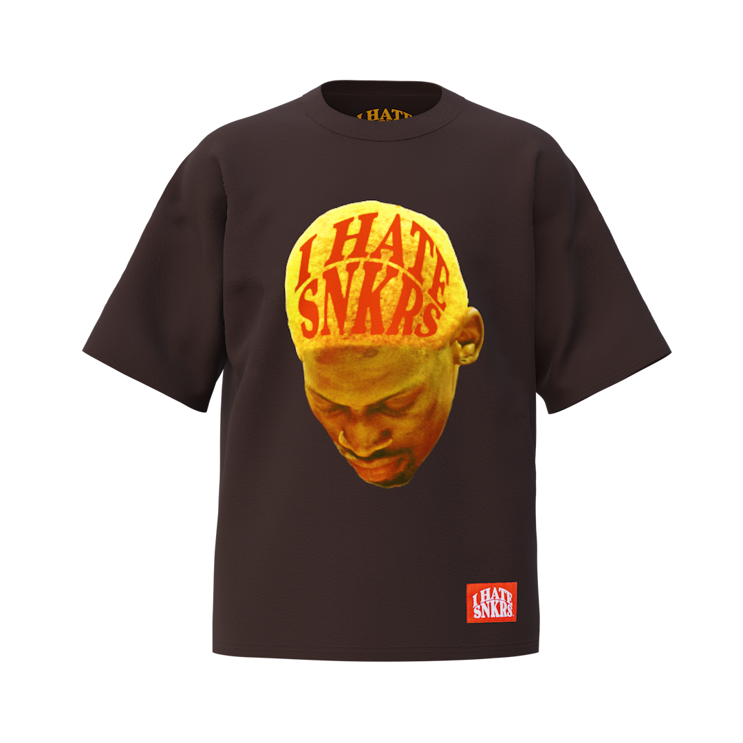 THE WORM TEE BROWN  (ANY 2 SHIRTS FOR $100! price updates at checkout)