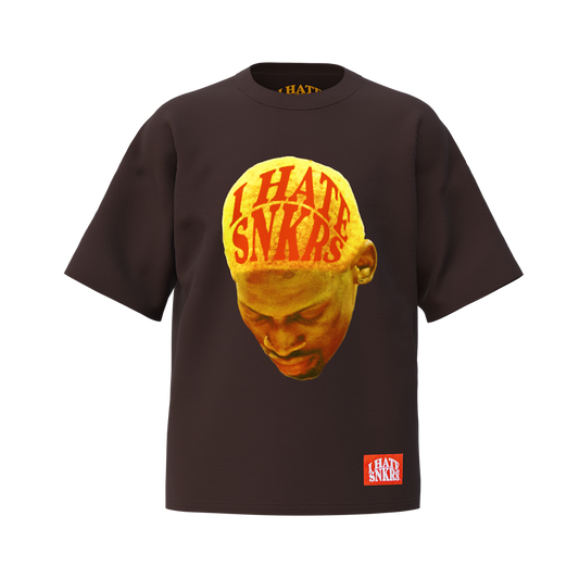 THE WORM TEE BROWN  (ANY 2 SHIRTS FOR $100! price updates at checkout)
