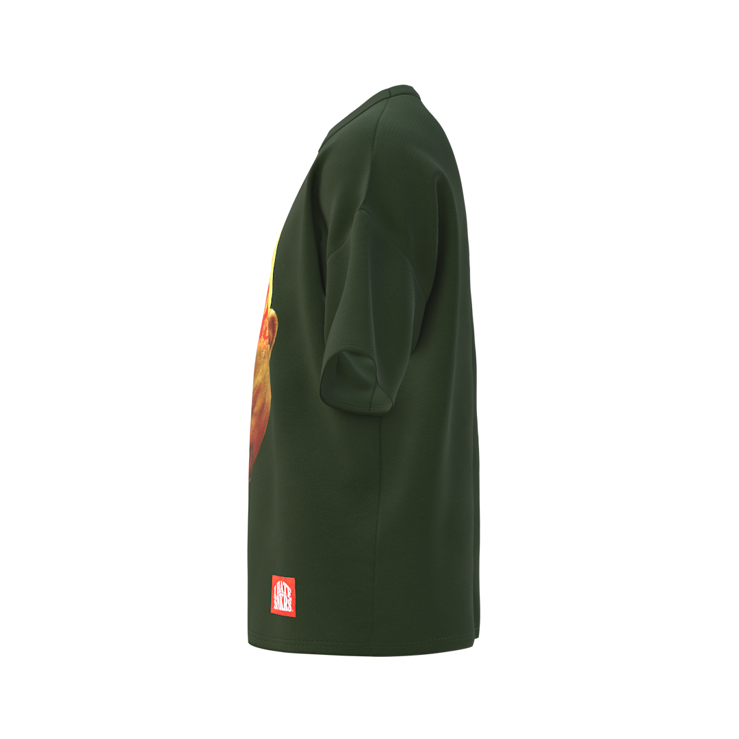 THE WORM TEE IVY GREEN  (ANY 2 SHIRTS FOR $100! price updates at checkout)