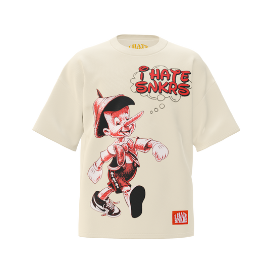 EVERYBODY NOSE TEE OFF WHITE  (ANY 2 SHIRTS FOR $100! price updates at checkout)