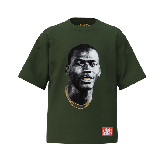 GOLD MOUTH TEE IVY GREEN  (ANY 2 SHIRTS FOR $100! price updates at checkout)